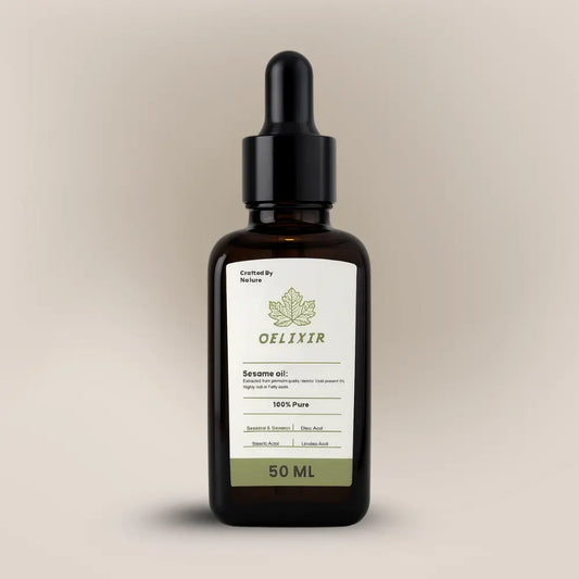 Cold Pressed Sesame Oil Oelixir 100% Pure & Natural - OELIXIR