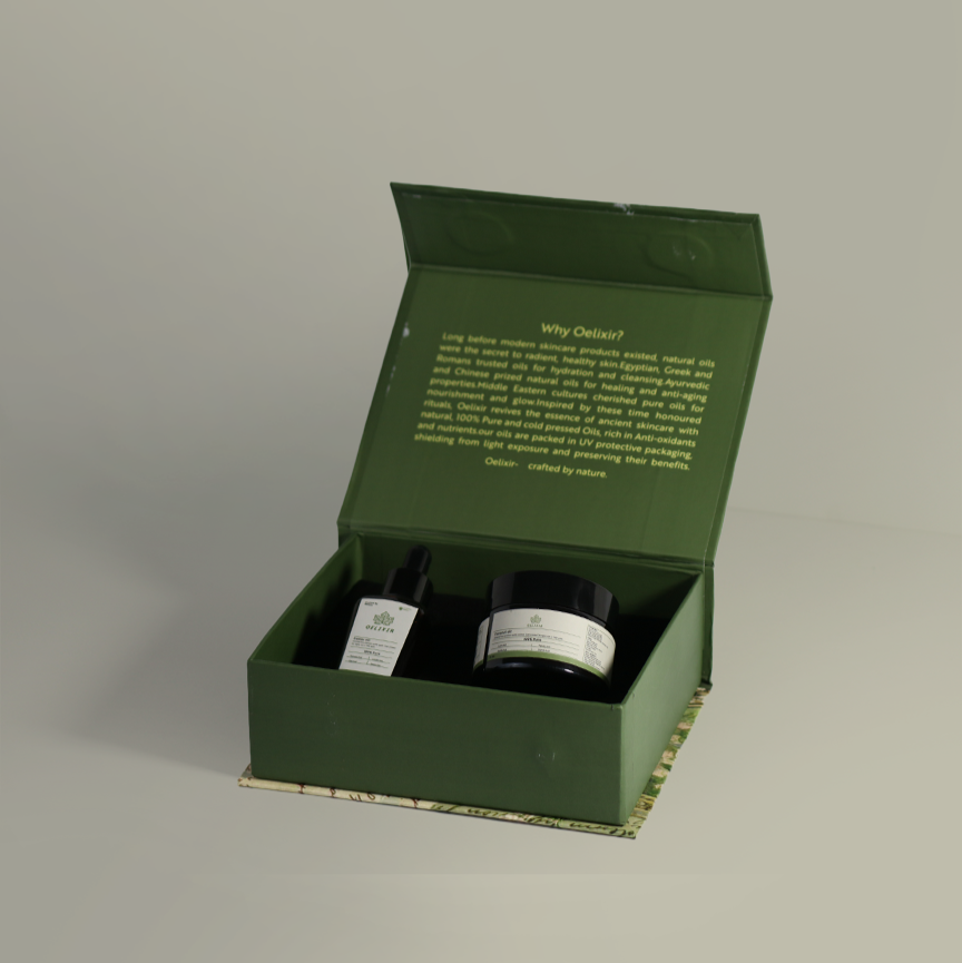 Hydra Glow Box – Cold Pressed Sesame & Coconut Oil