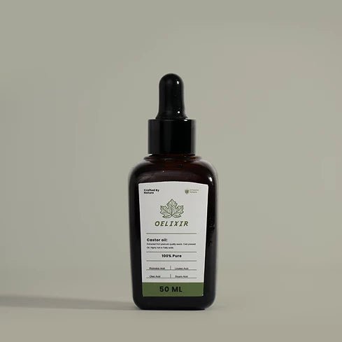 Cold Pressed Castor Oil Oelixir 100% Pure & Natural - OELIXIR